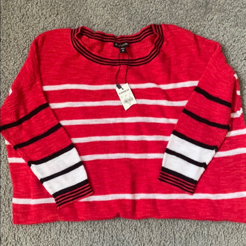 Express 3/4 Sleeve Sweater Size XS